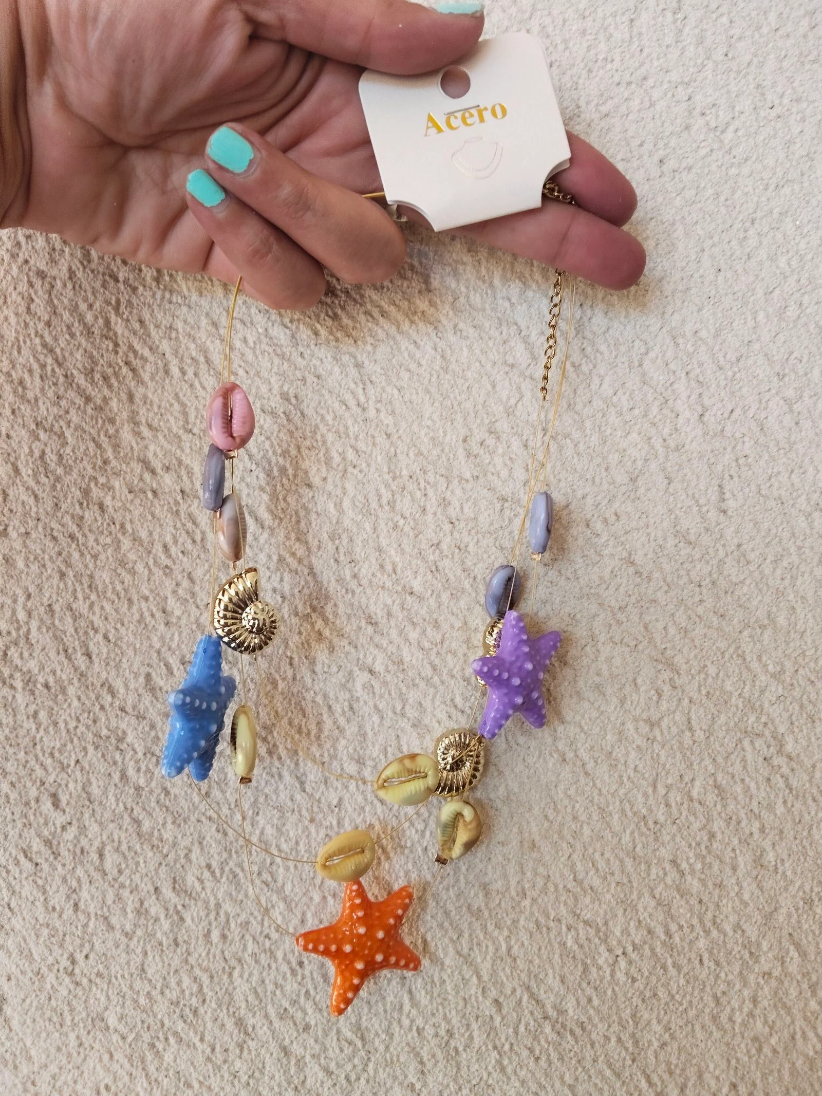 Colar com contas de verão 🐚⭐ – photo 4